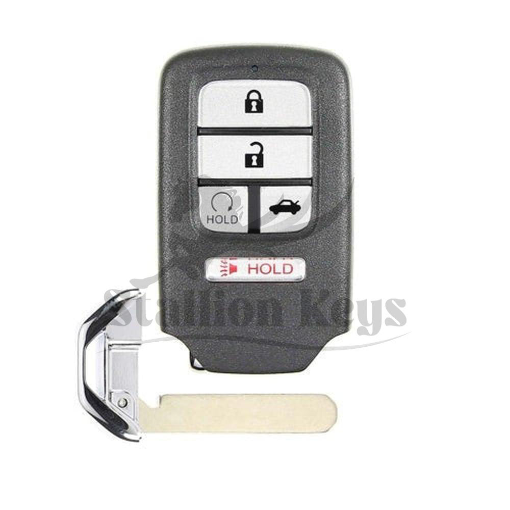 2016-2021 Honda Civic / 5-Button Smart Key / PN: 72147-TBA-A11 / KR5V2X / AFTERMARKET 2016-2021 Honda Civic / 5-Button Smart Key / PN: 72147-TBA-A11 / KR5V2X / AFTERMARKET